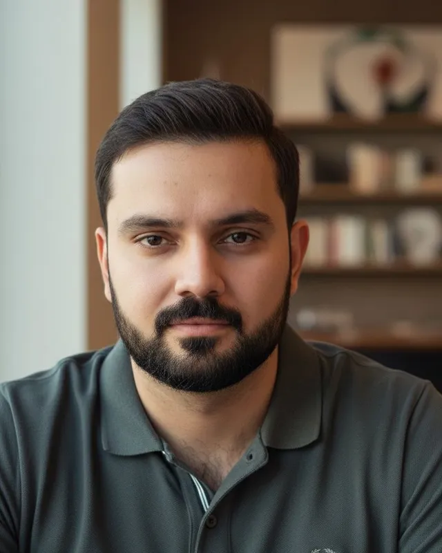 Portrait of Saad Ahmad